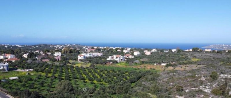 Kampani Kreta, Kampani: Ruhiges Grundstück in Akrotiri mit Bergblick zu verkaufen Grundstück kaufen